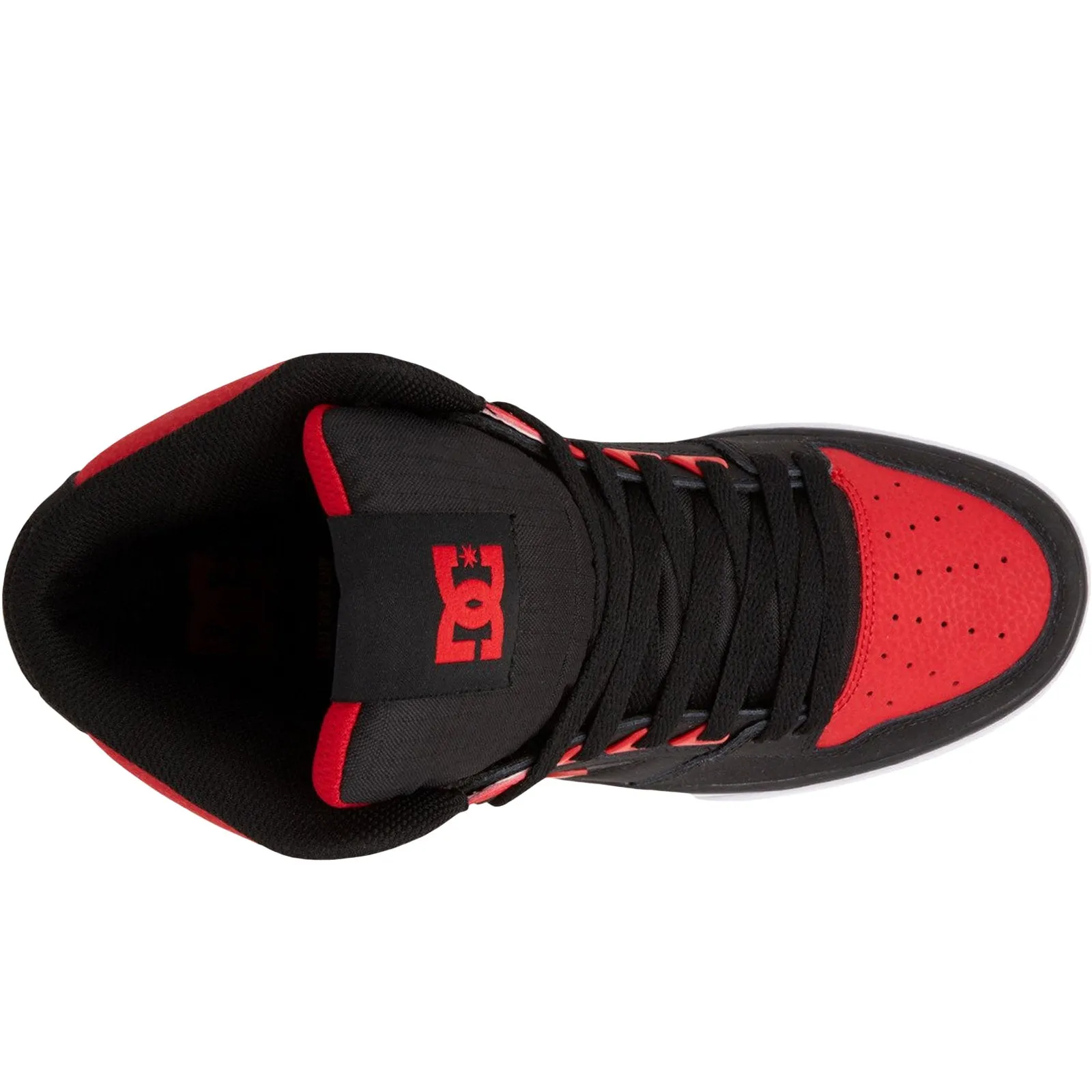 DC Shoes Mens Pure High Leather High Top Trainers