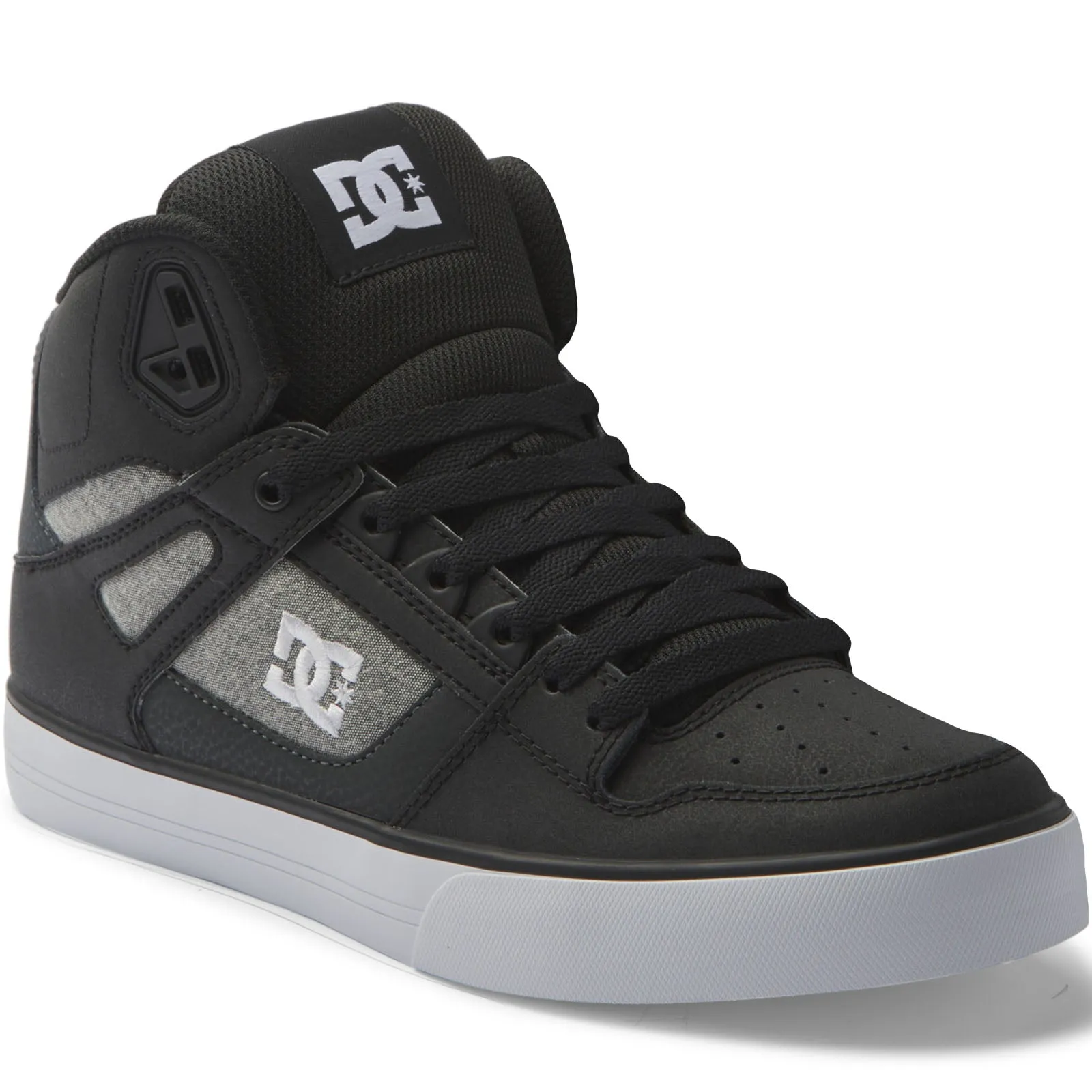 DC Shoes Mens Pure High Leather High Top Trainers