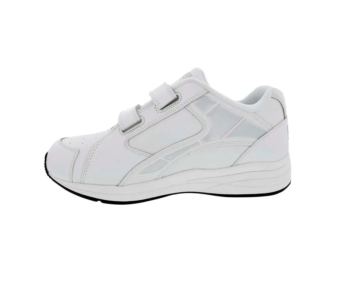 Drew Force V Mens Athletic Shoe In White Calf