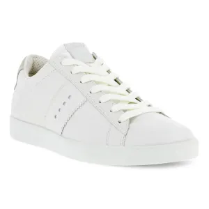 ECCO WOMEN'S STREET LITE SNEAKER - White/Shadow White