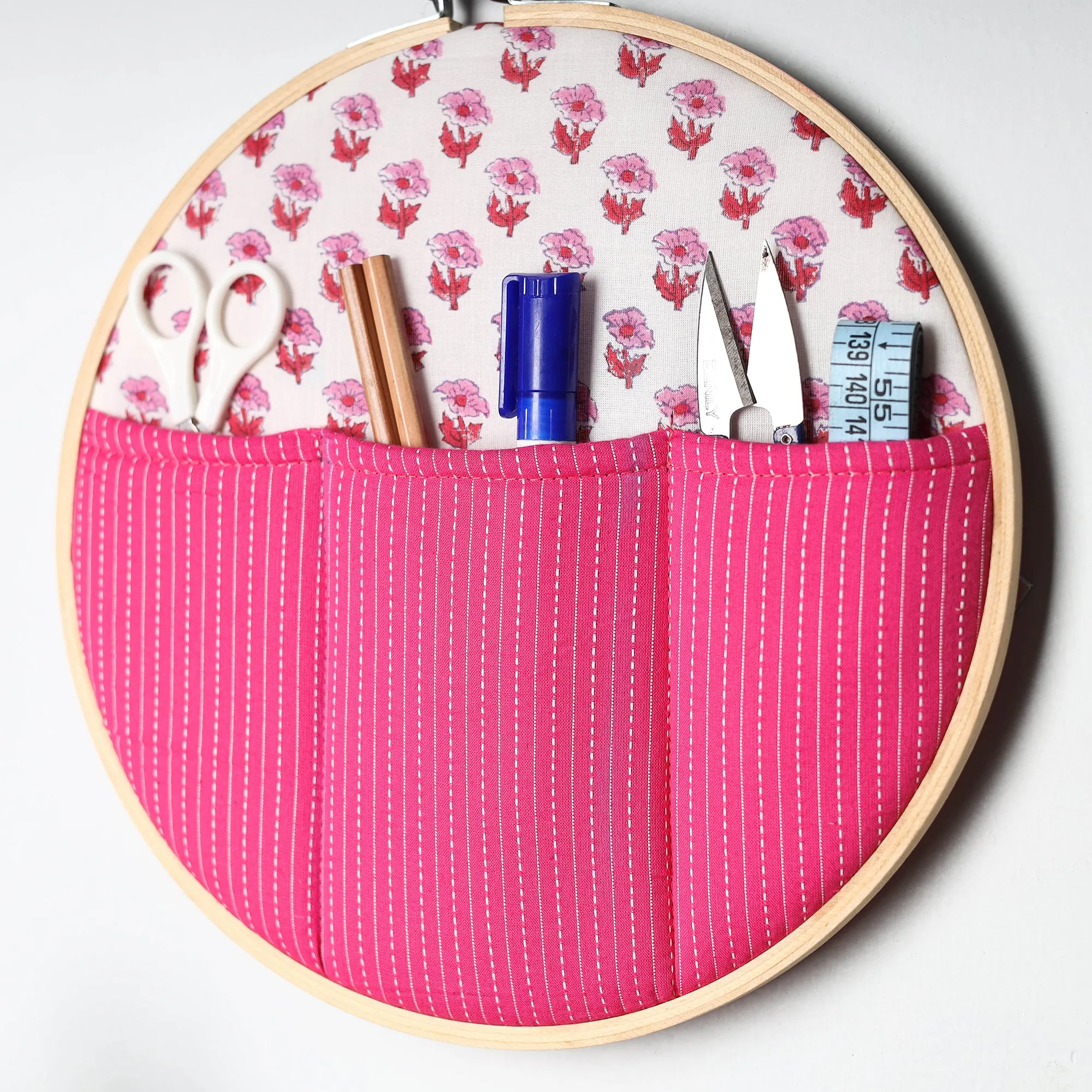 Embroidery Hoop Wall Decor (Large) 05