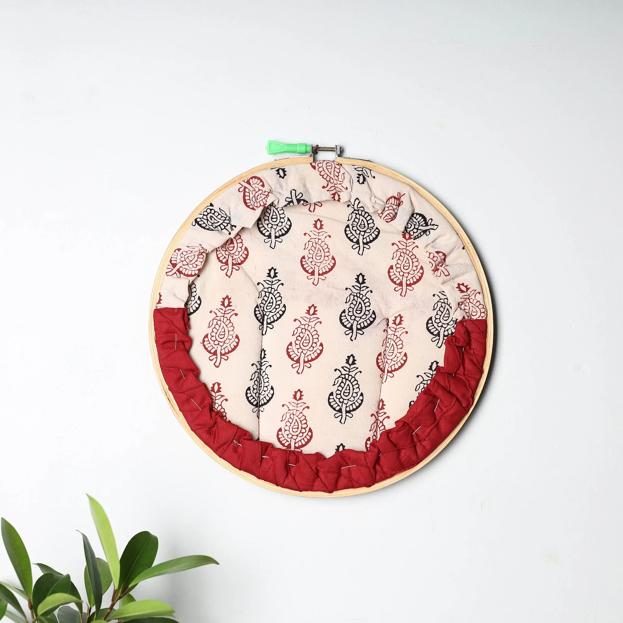 Embroidery Hoop Wall Decor (Large) 07