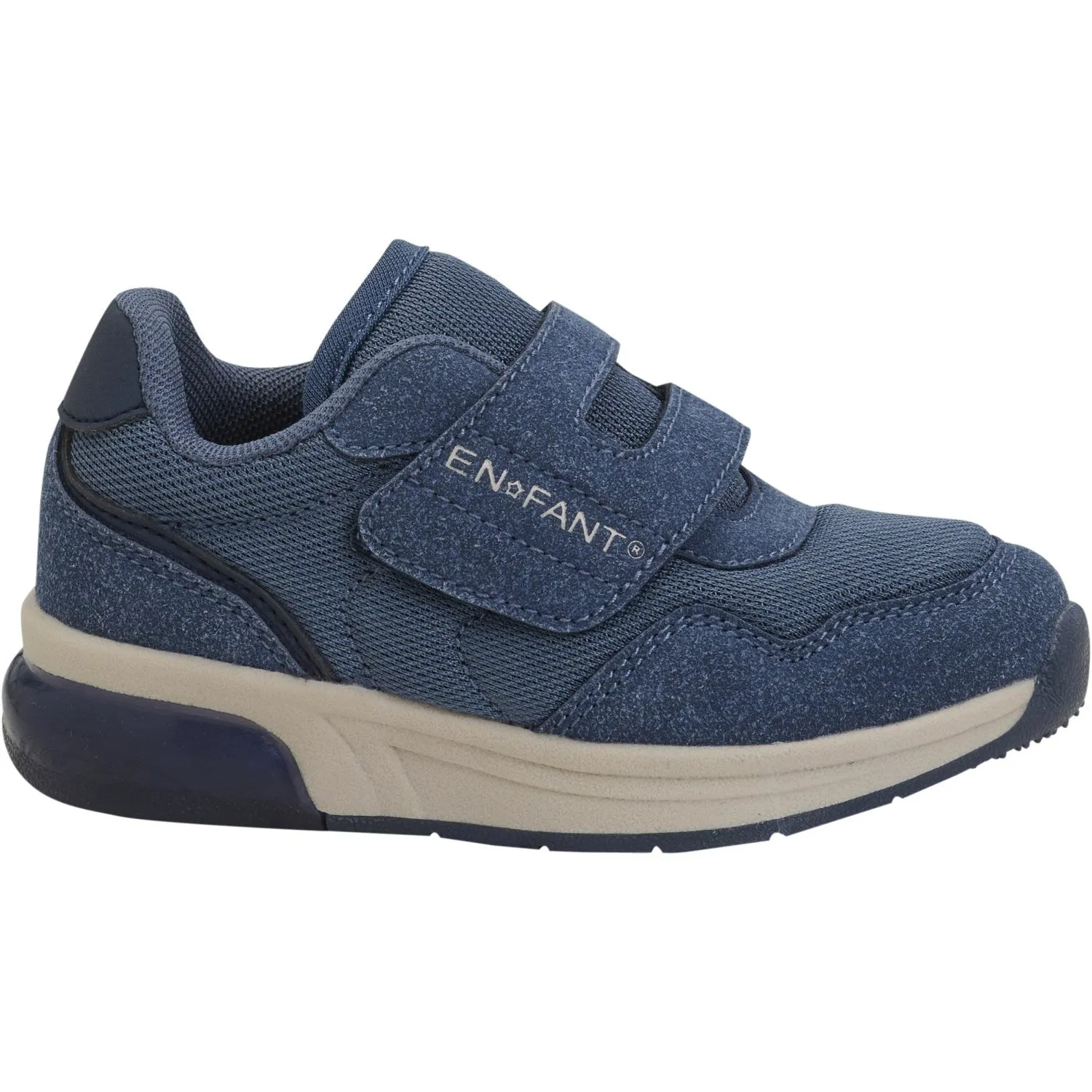 En Fant Vintage Indigo Sneakers Velcro w. Light