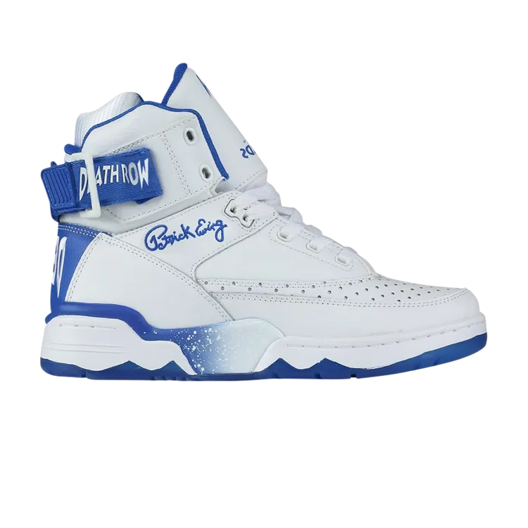 Ewing Death Row Records x 33 High 'White Royal' Sneakers, White