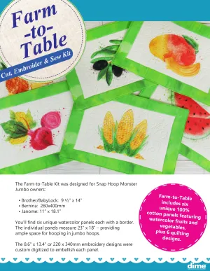 Farm-to-Table Project Kit