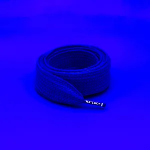 Fatties Shoelaces · Cobalt Blue