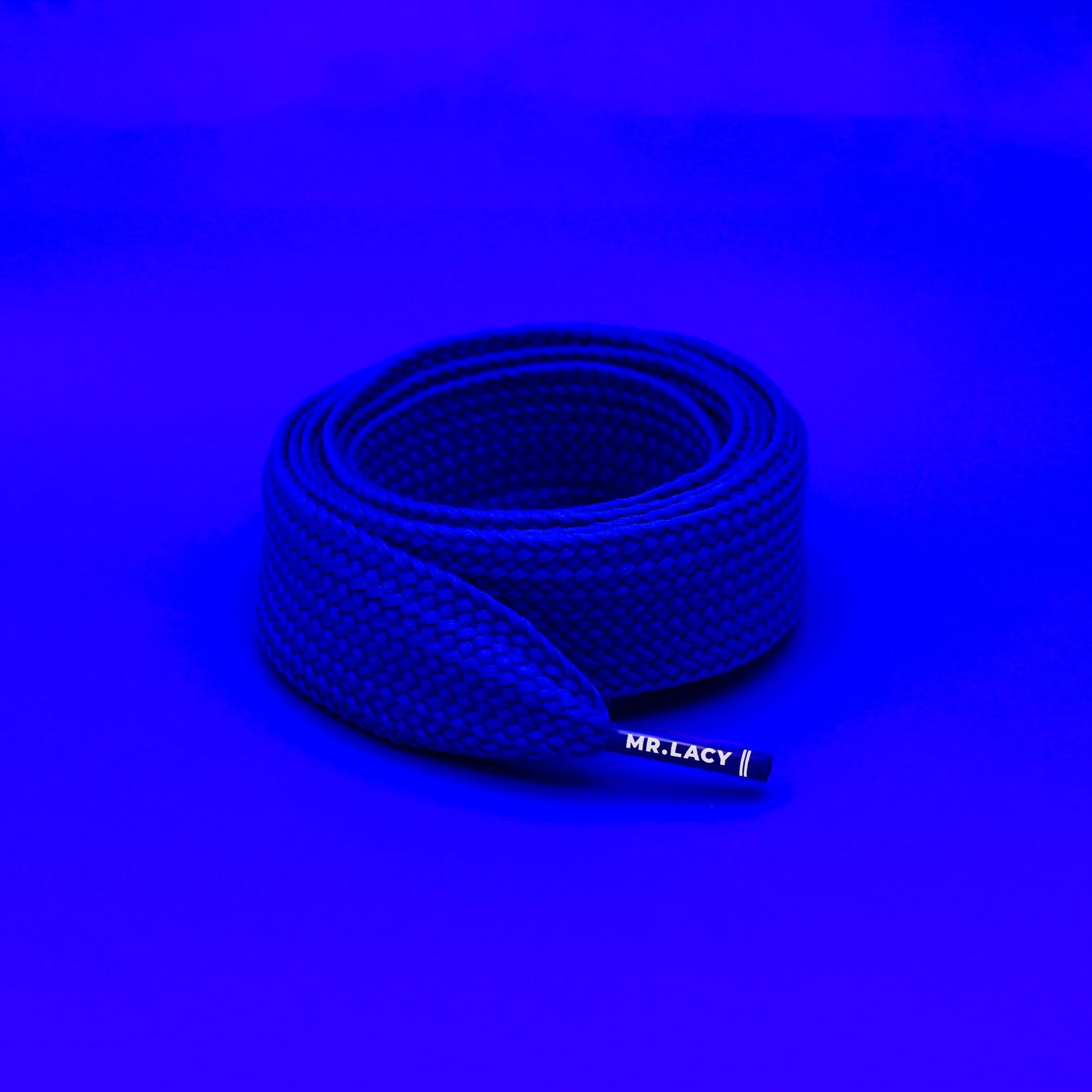 Fatties Shoelaces · Cobalt Blue