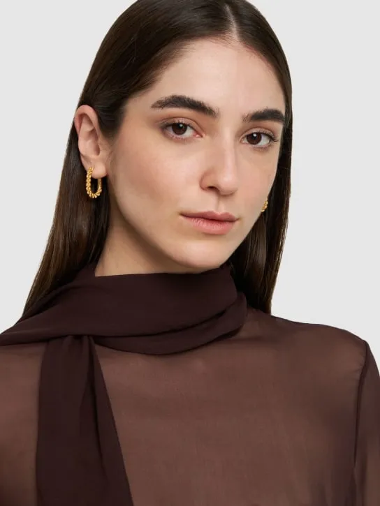 Federica Tosi   Grace hoop earrings 