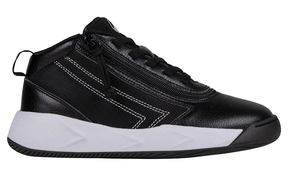 FINAL SALE - Black/White BILLY Sport Hoop Athletic Sneakers