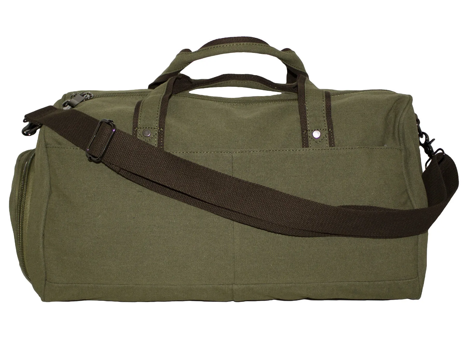 Fino SK-8035 Cotton Canvas Duffel Bag for Overnight & Weekend Luggage