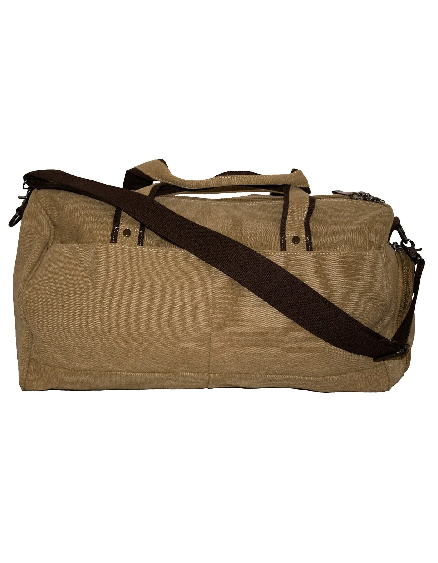 Fino SK-8035 Cotton Canvas Duffel Bag for Overnight & Weekend Luggage