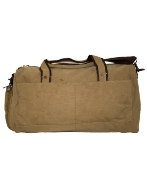 Fino SK-8035 Cotton Canvas Duffel Bag for Overnight & Weekend Luggage