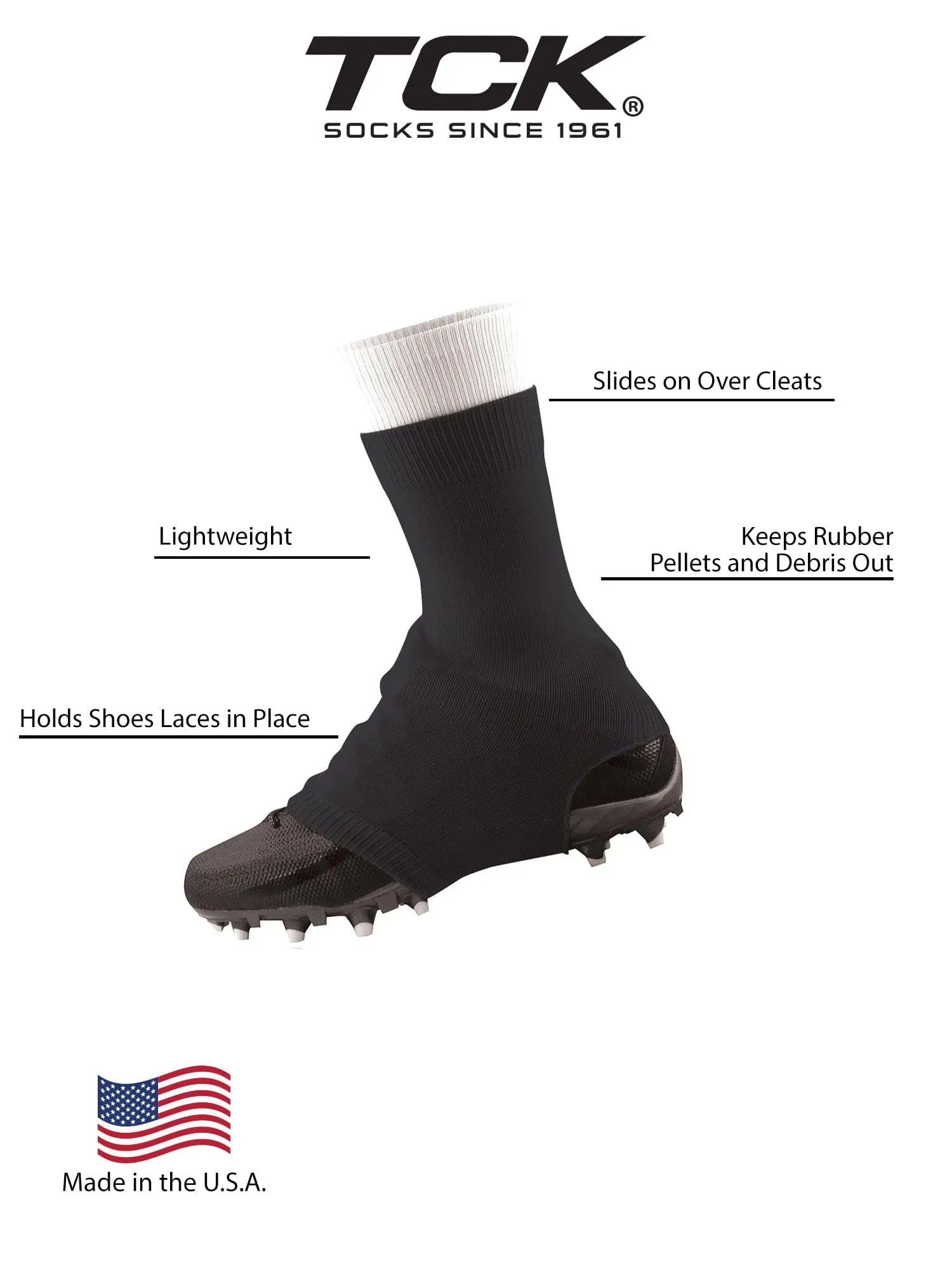 Football Cleat Cover Spats