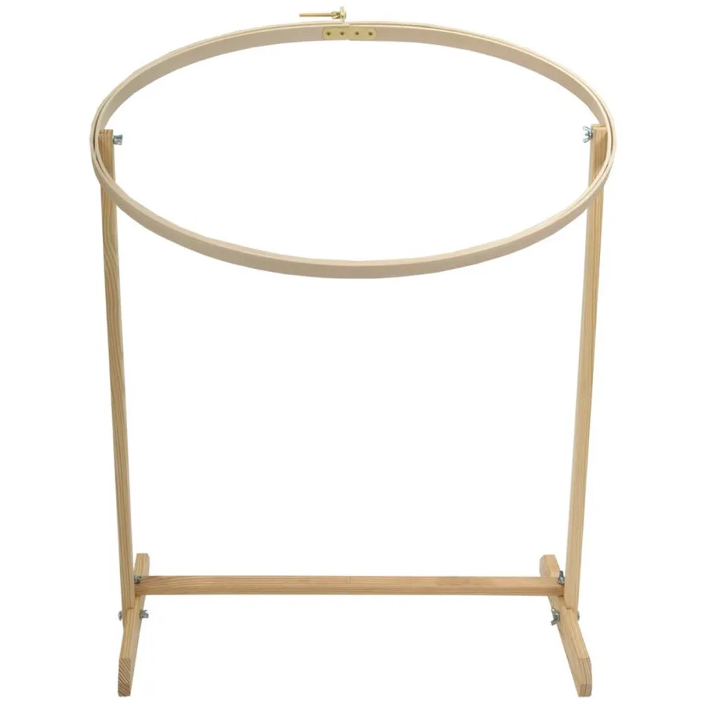 Frank A. Edmunds Wood Hoop & Floor Stand