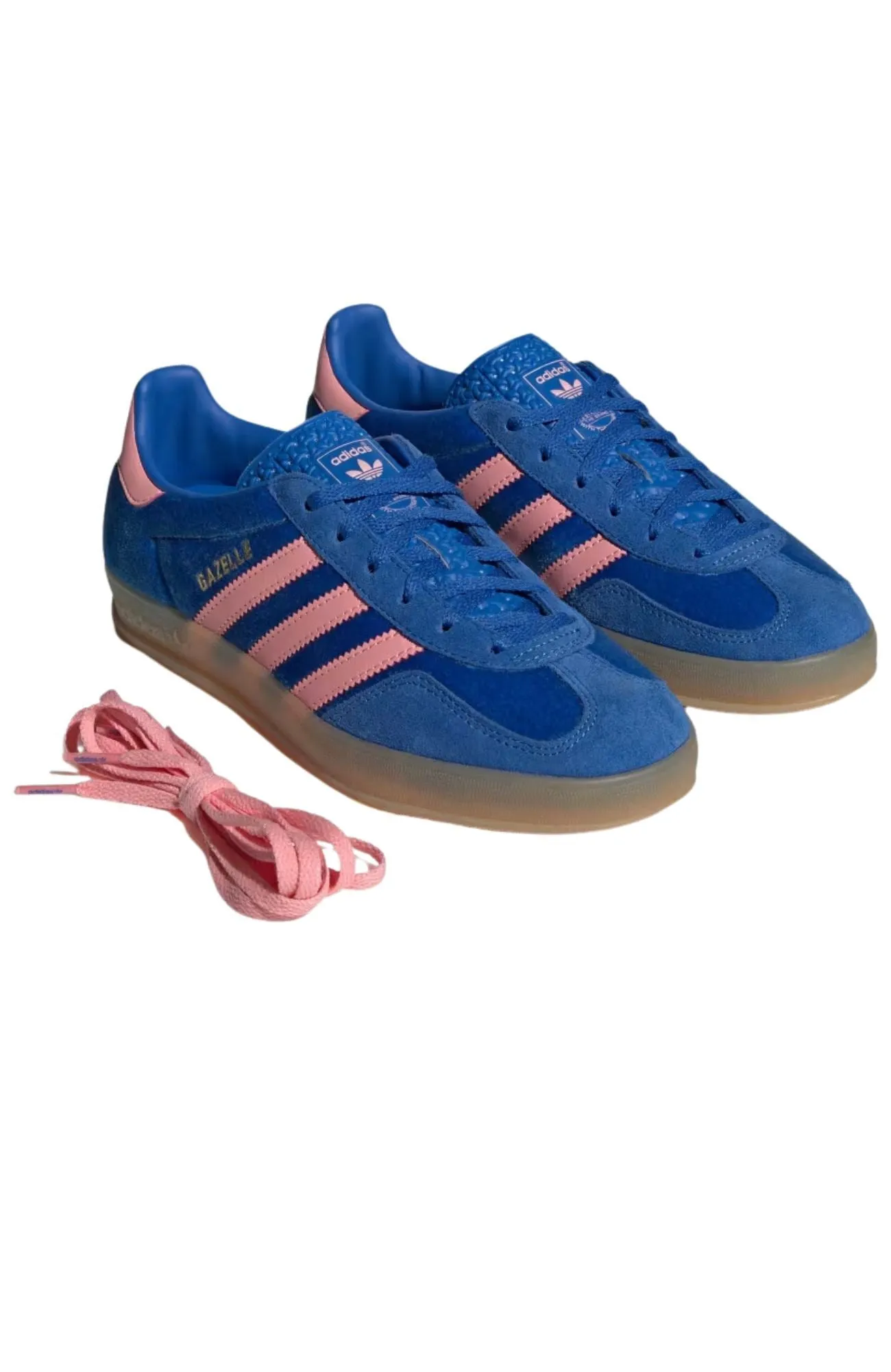 Gazelle Indoor W Blue Semi Pink Spark Gum