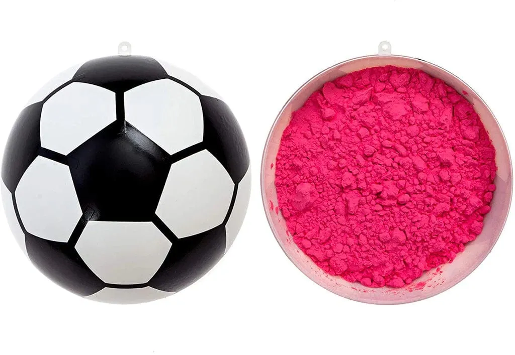 Gender Reveal Exploding Soccer Ball Set