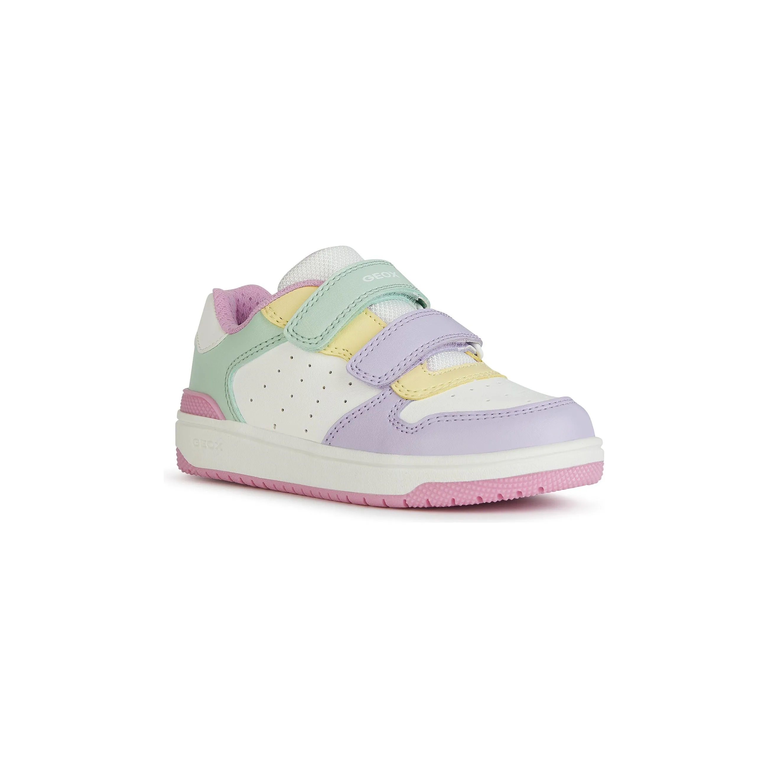 Geox Girls Sneaker J Washiba J45HXB White/Multi