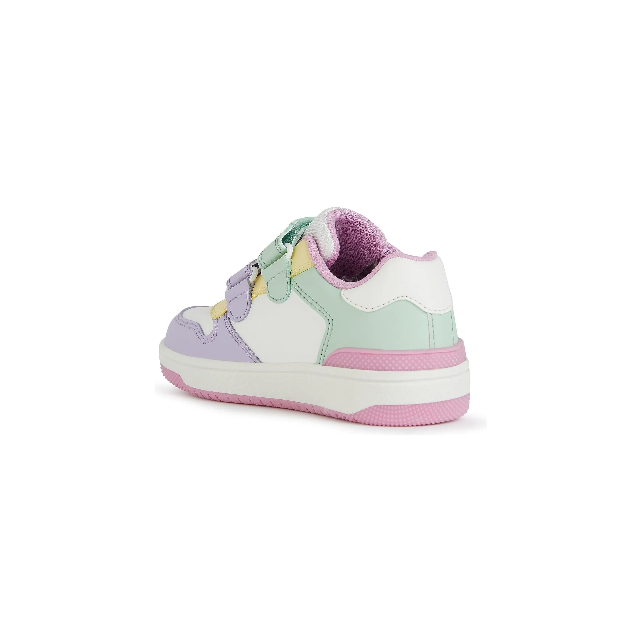 Geox Girls Sneaker J Washiba J45HXB White/Multi