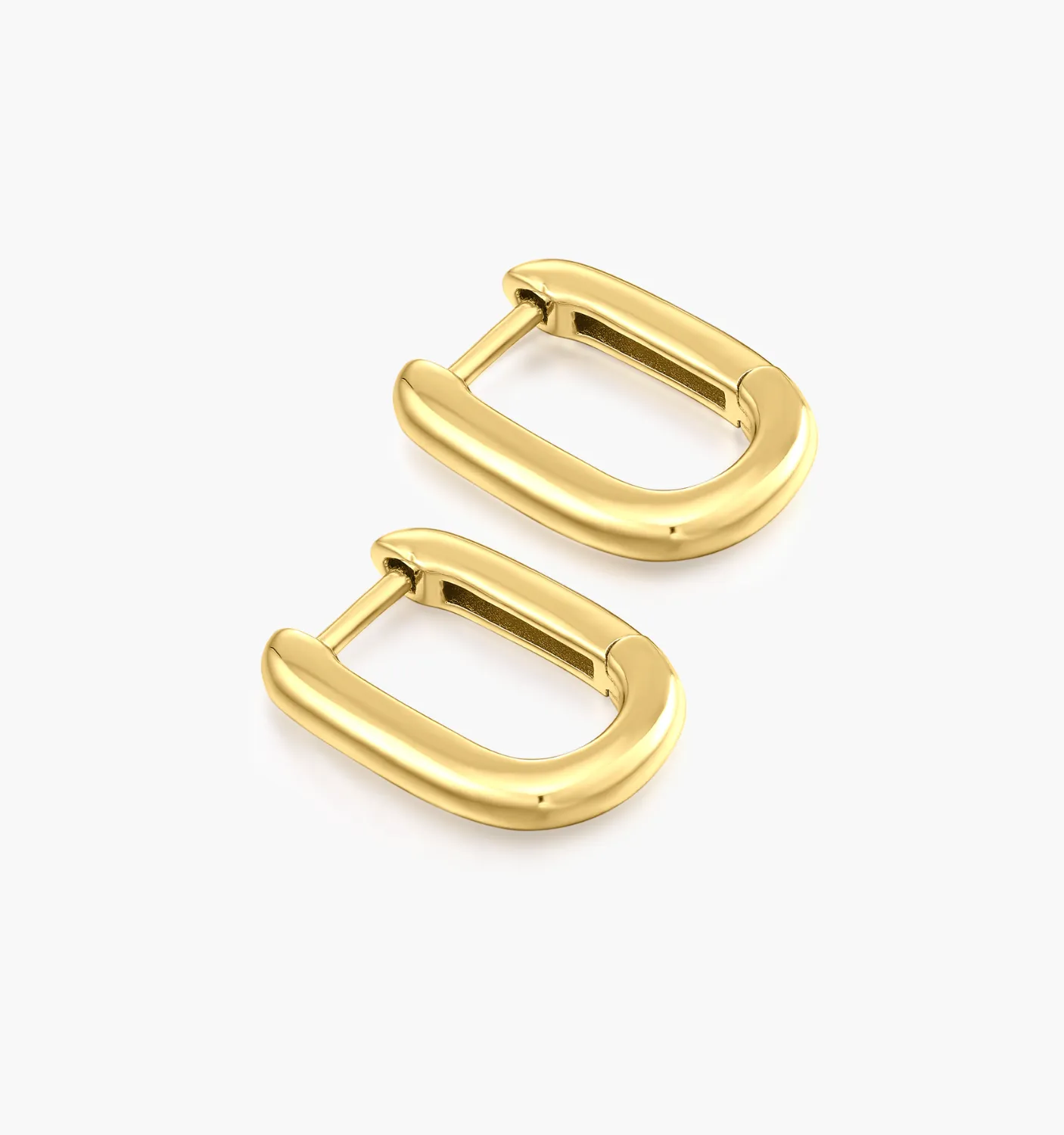 Gold Hoop Earrings