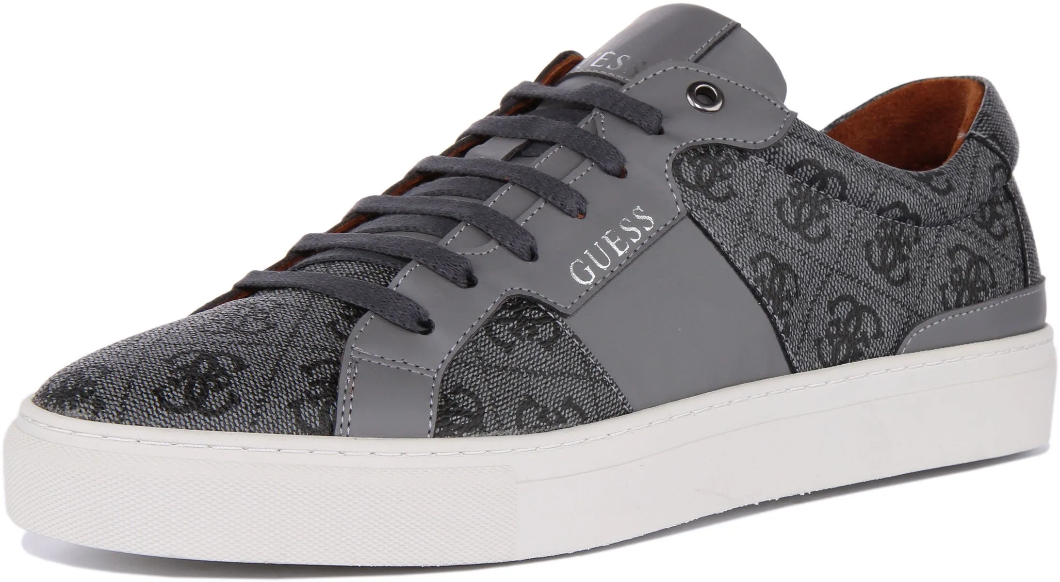 Guess Ravenna Trainers In Coal Grey For Men