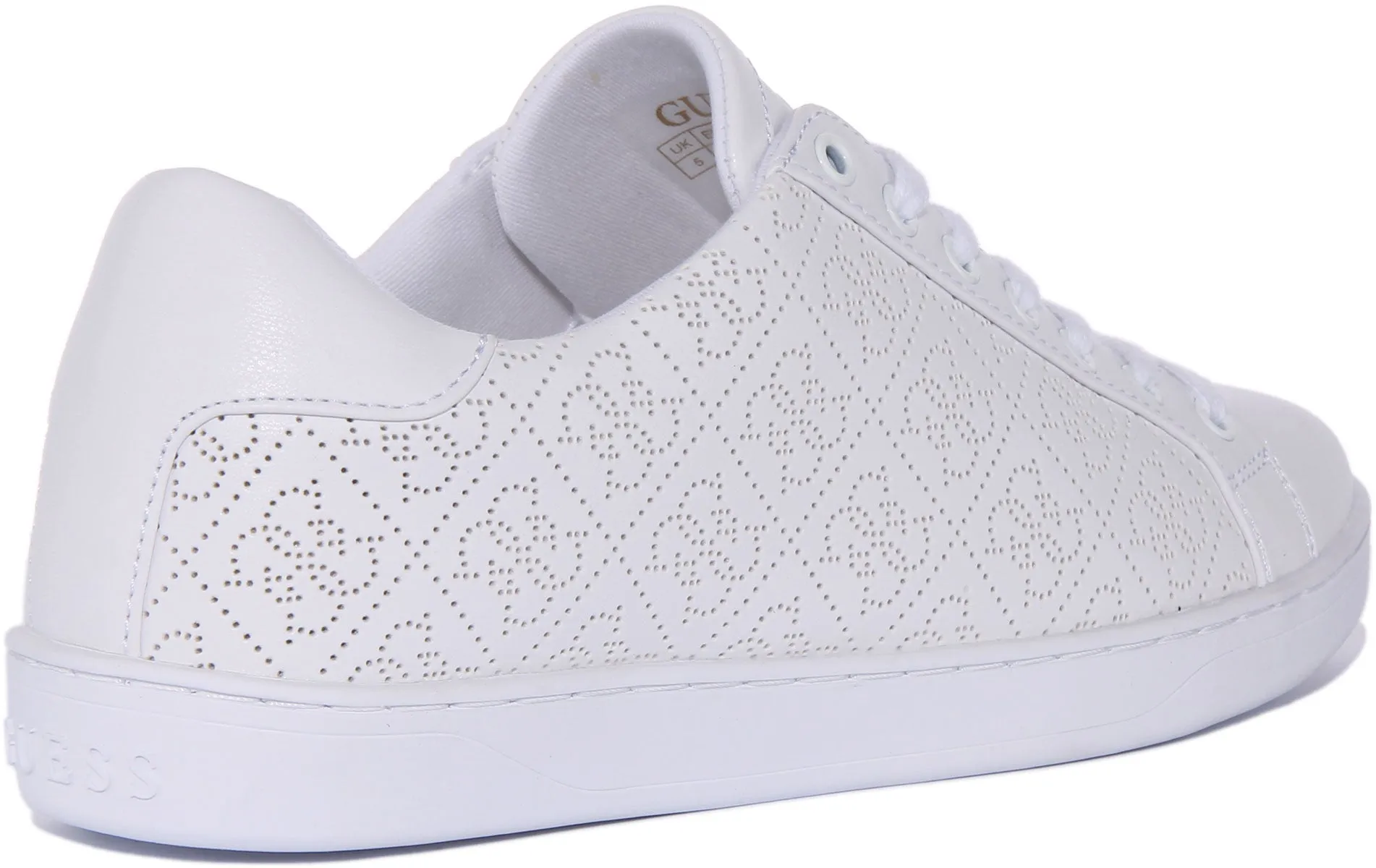 Guess Rosalia Trainer In White For Women