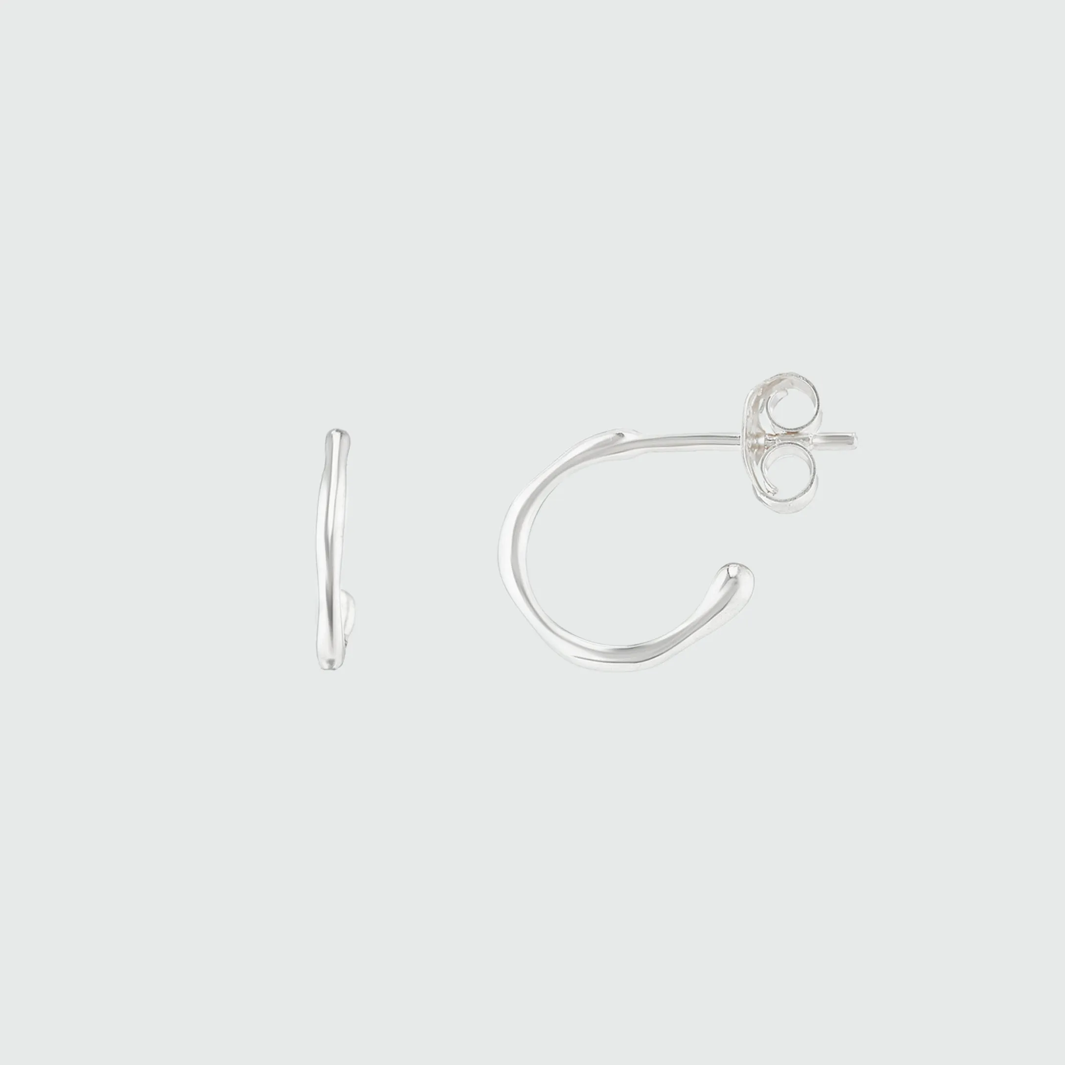 Hampton Sterling Silver Hoop Earrings