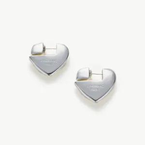 Heart Hoop Earrings