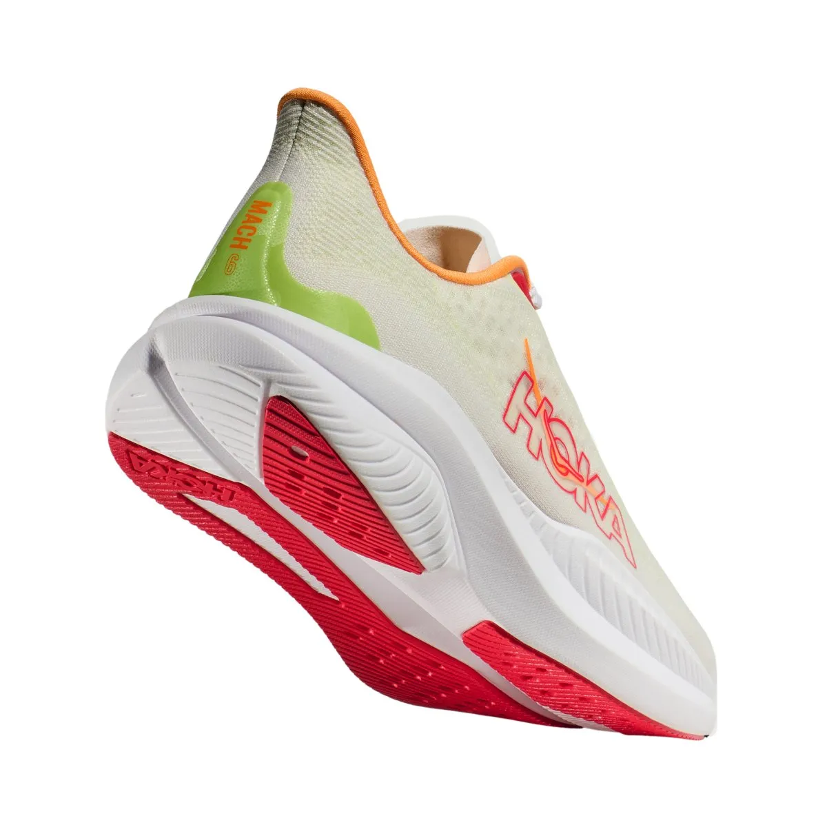 Hoka One One Women's Mach 6 White/Lettuce