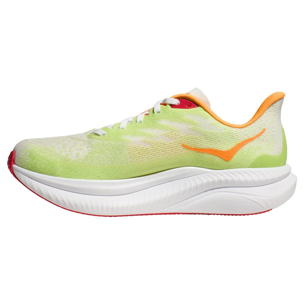 Hoka One One Women's Mach 6 White/Lettuce