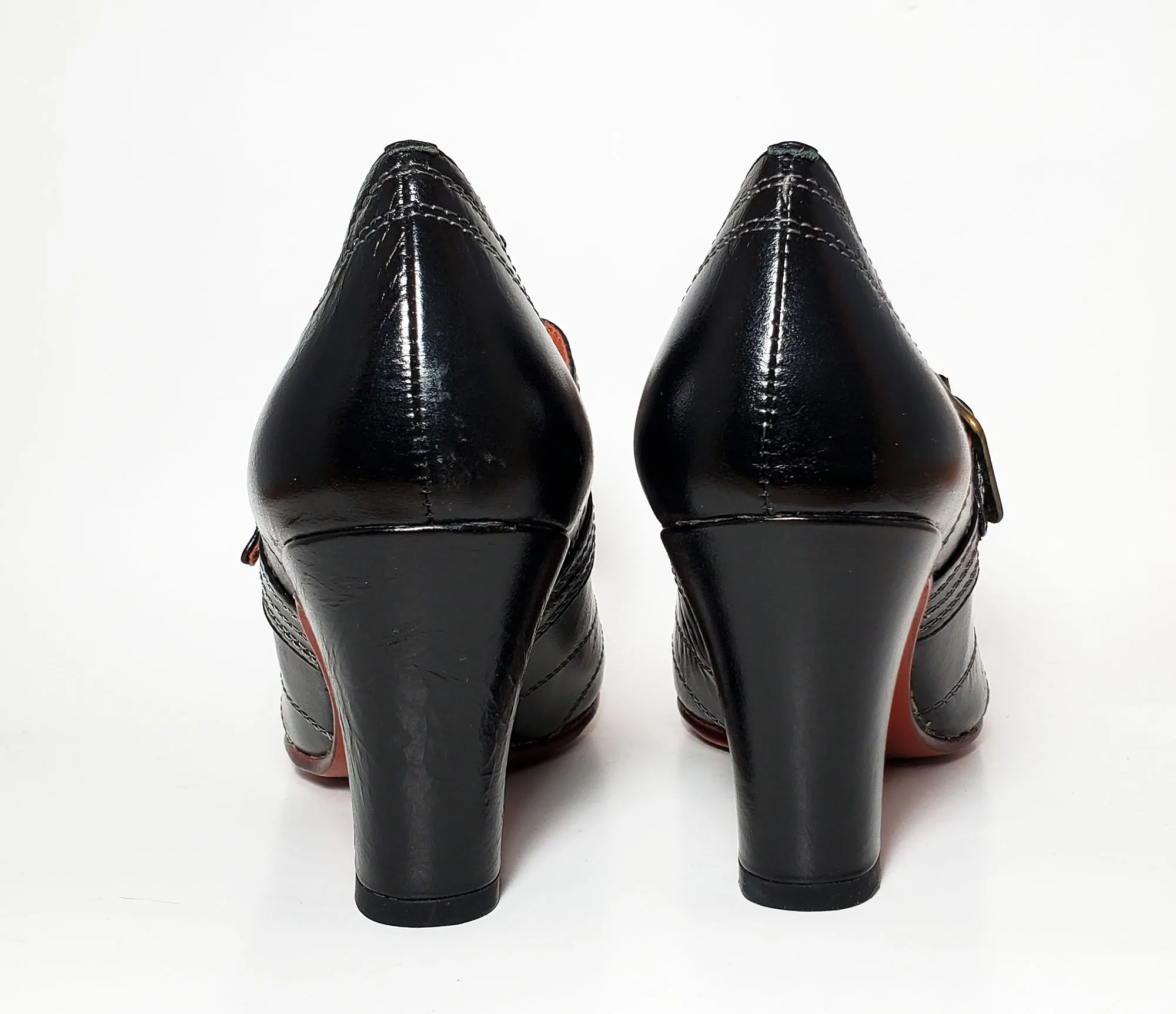 It Girl Black 1920's Style Heels LAST PAIR!