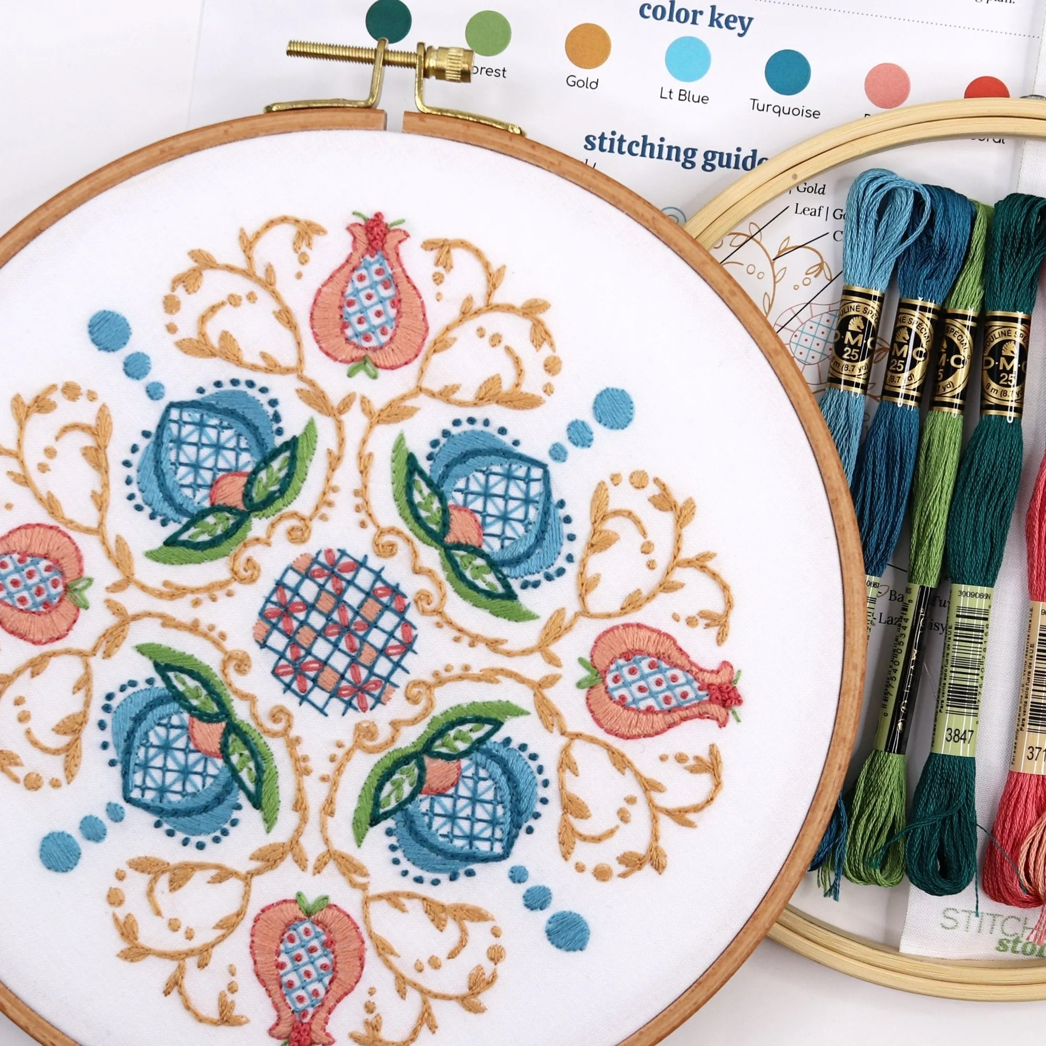 Jacobean Embroidery Kit