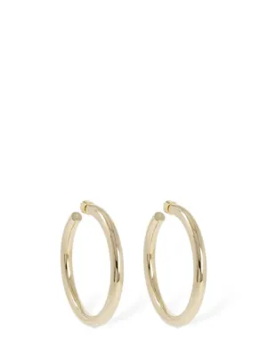 Jennifer Fisher   5cm Samira hoop earrings 