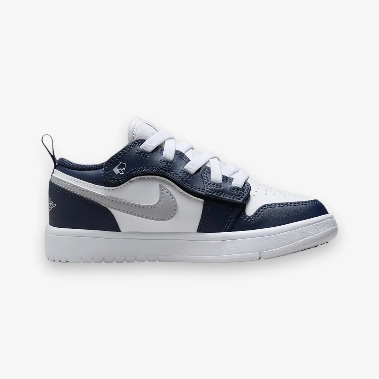 Jordan 1 Low Alt PS White Wolf Grey Midnight Navy Pre School Sizes DR9748-141