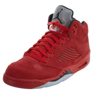 Jordan 5 Retro red suede Mens Style : 136027