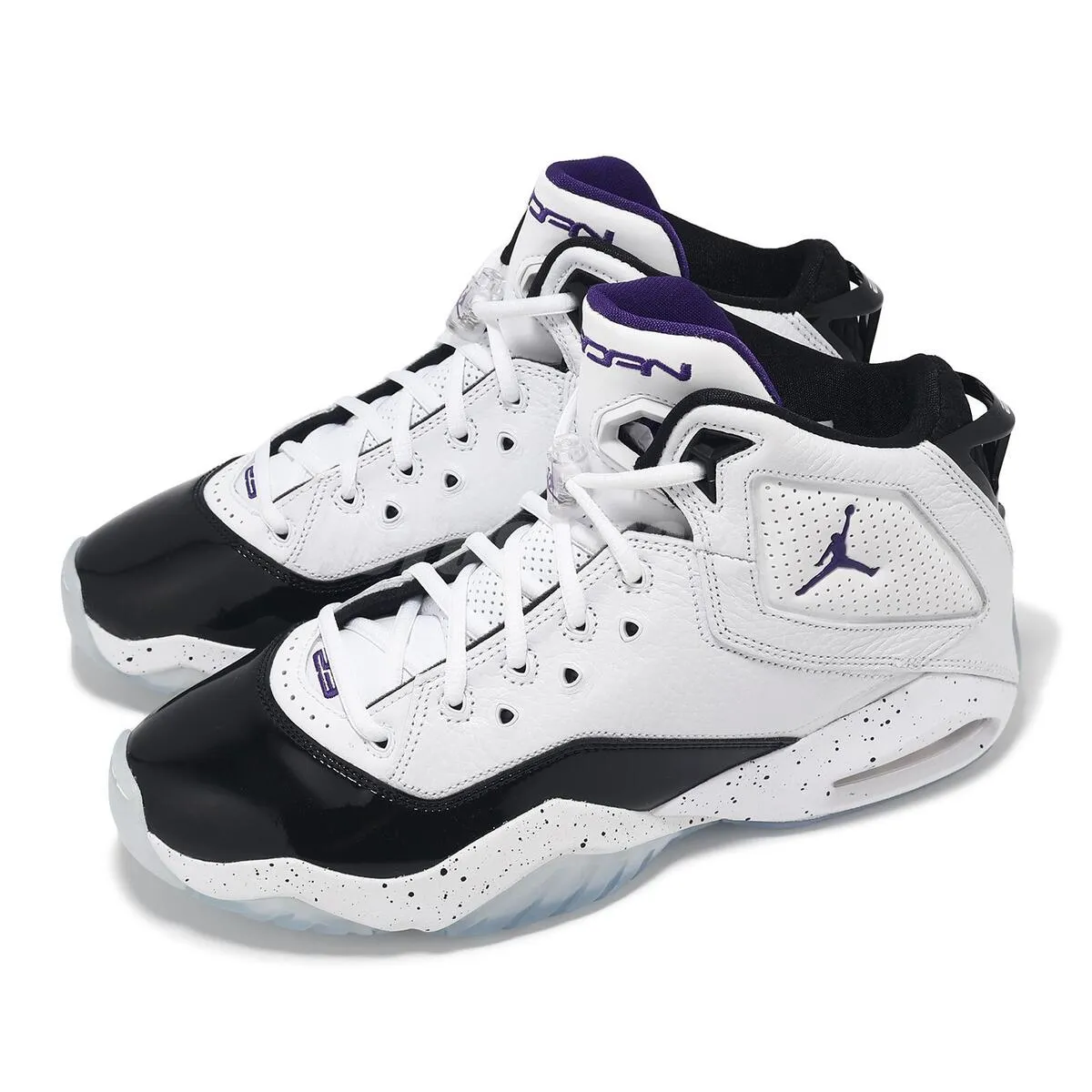 Jordan B'Loyal 315317 115 White/Court Purple-Black