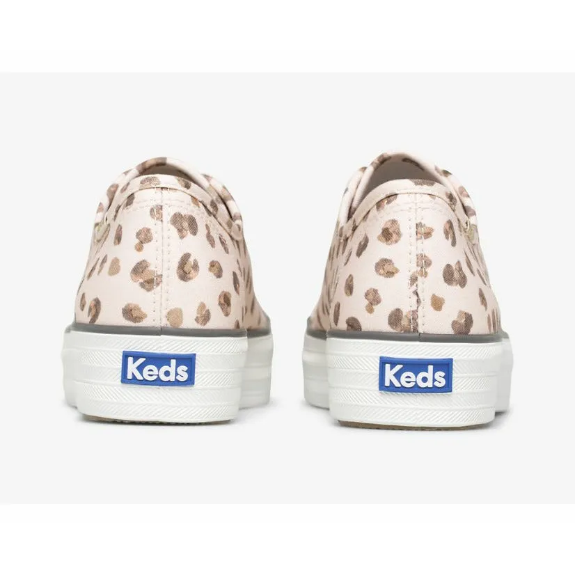 Keds Triple Kick Leopard Canvas Sneaker