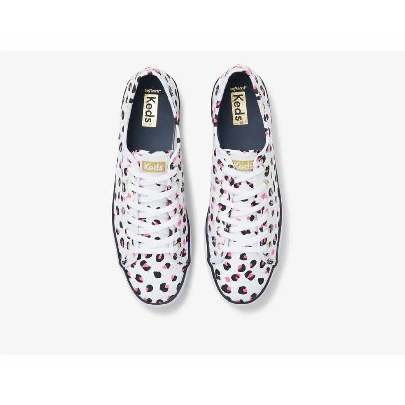 Keds Triple Kick Leopard Canvas Sneaker