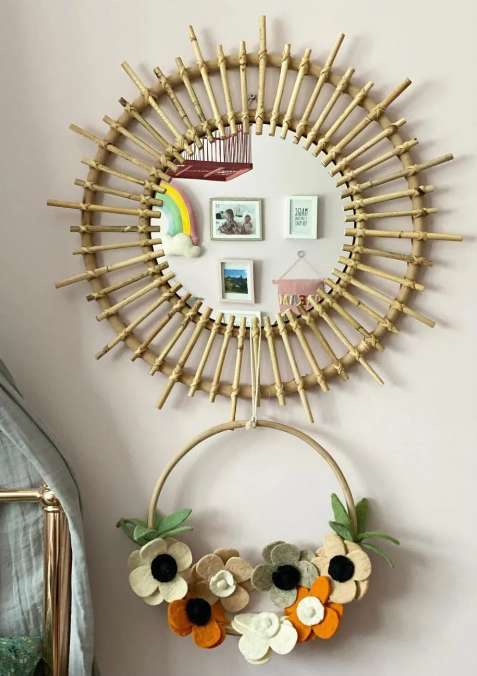 Kids Depot Faux Flower Hoop