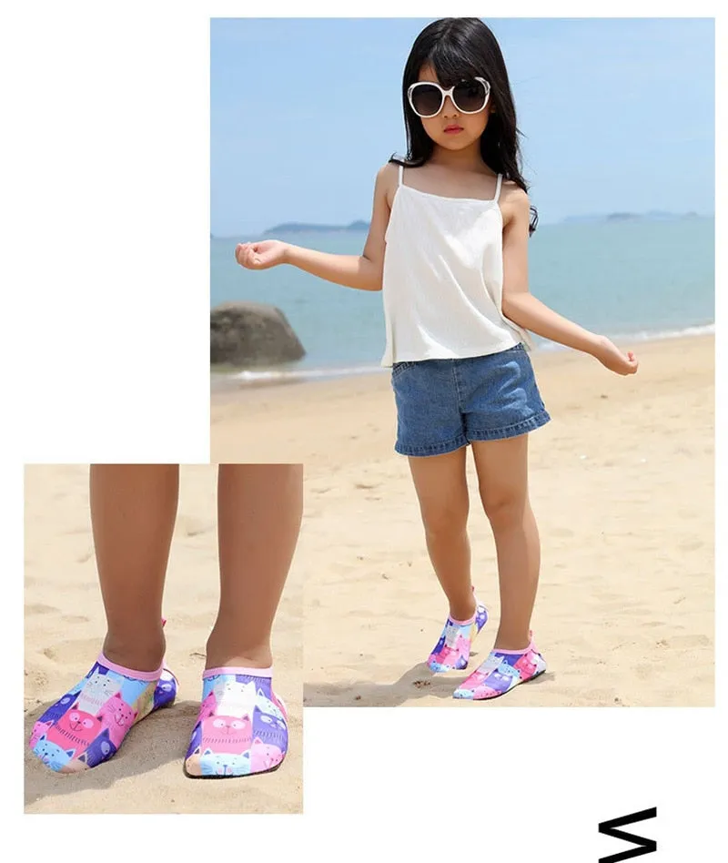 Kids Swimming Water Sports Aqua Seaside Beach Surfing Slippers