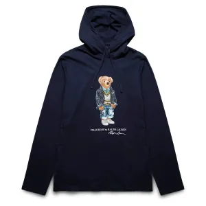 L/S POLO BEAR JERSEY HOODIE