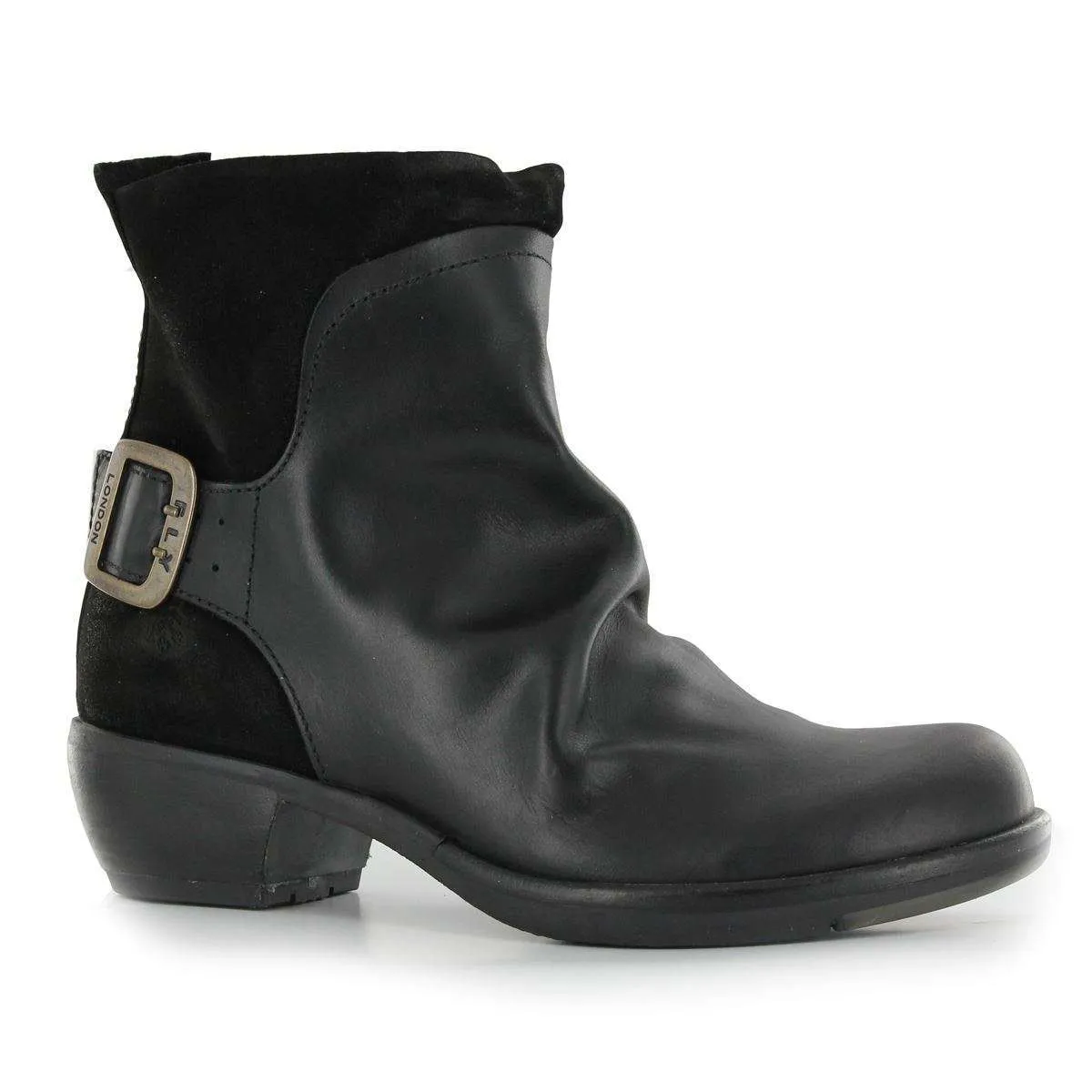 Mel Leather Women's Zip Up Ankle Boots