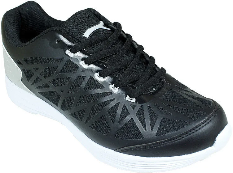 men's athletic sneakers - black and gray Case of 12