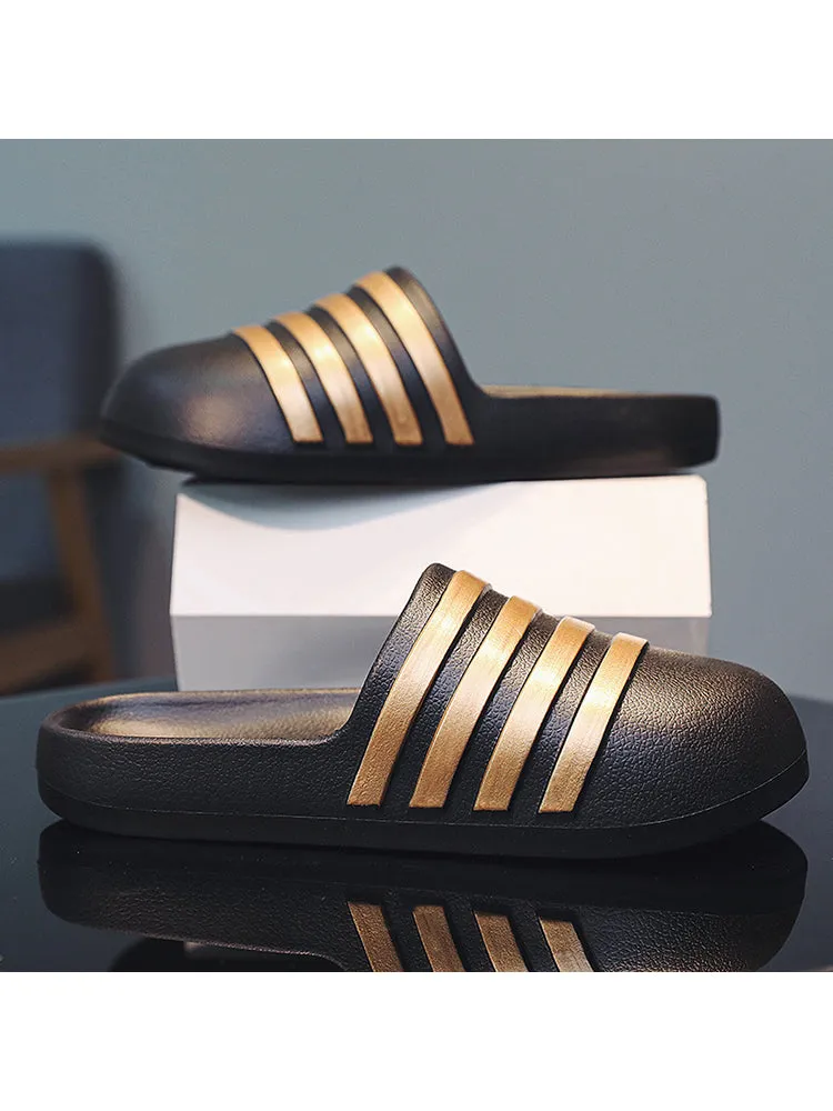 Men'S Closed-Toe Sporty Slippers