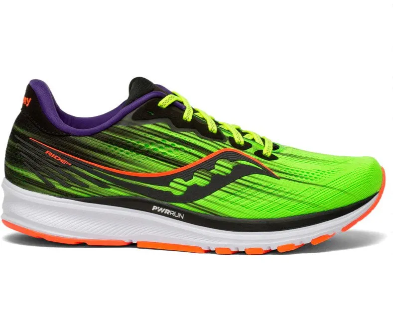 Mens Saucony Ride 14 - Running Shoes Vizi Pro