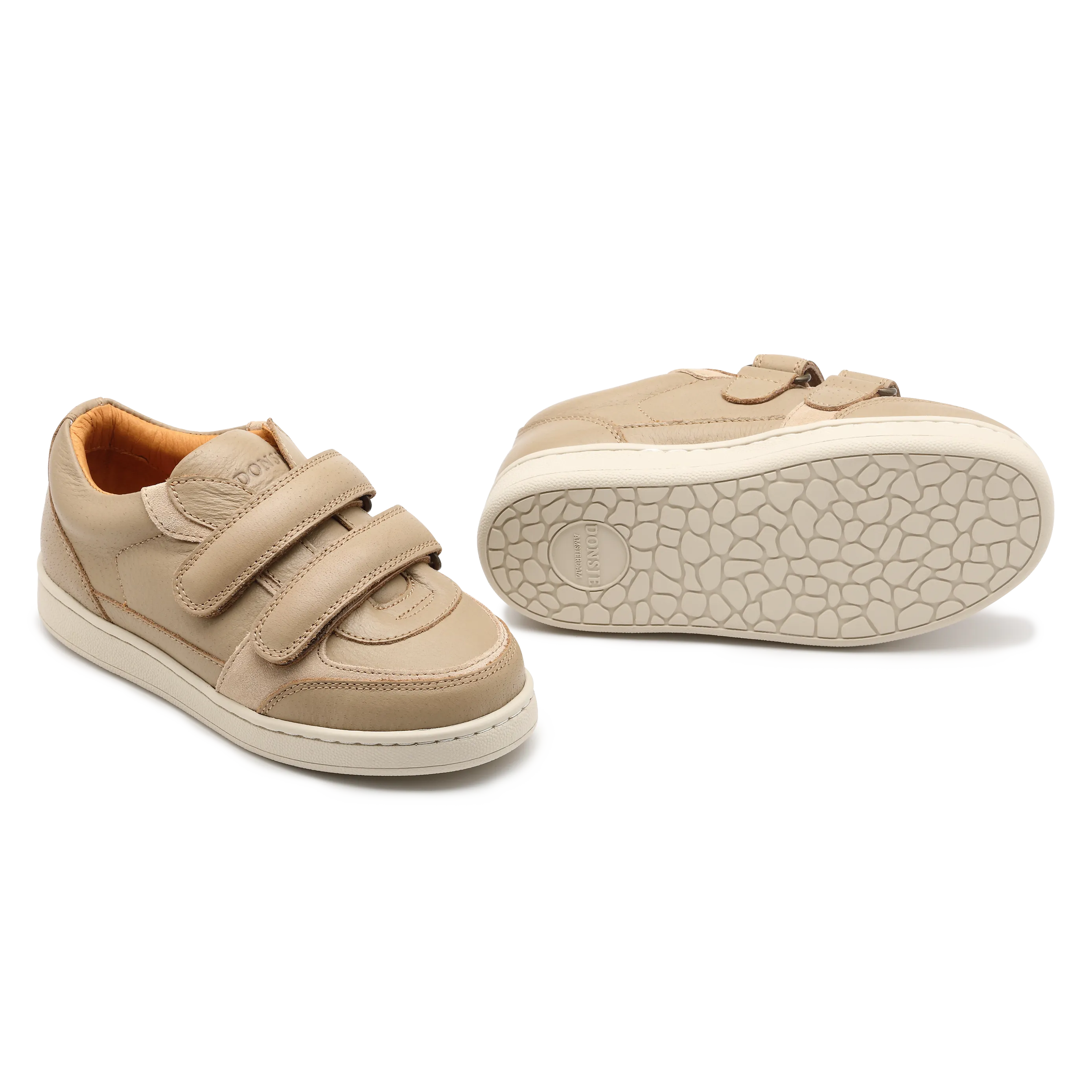 Meyo Sneakers | Taupe Leather