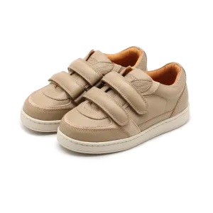 Meyo Sneakers | Taupe Leather