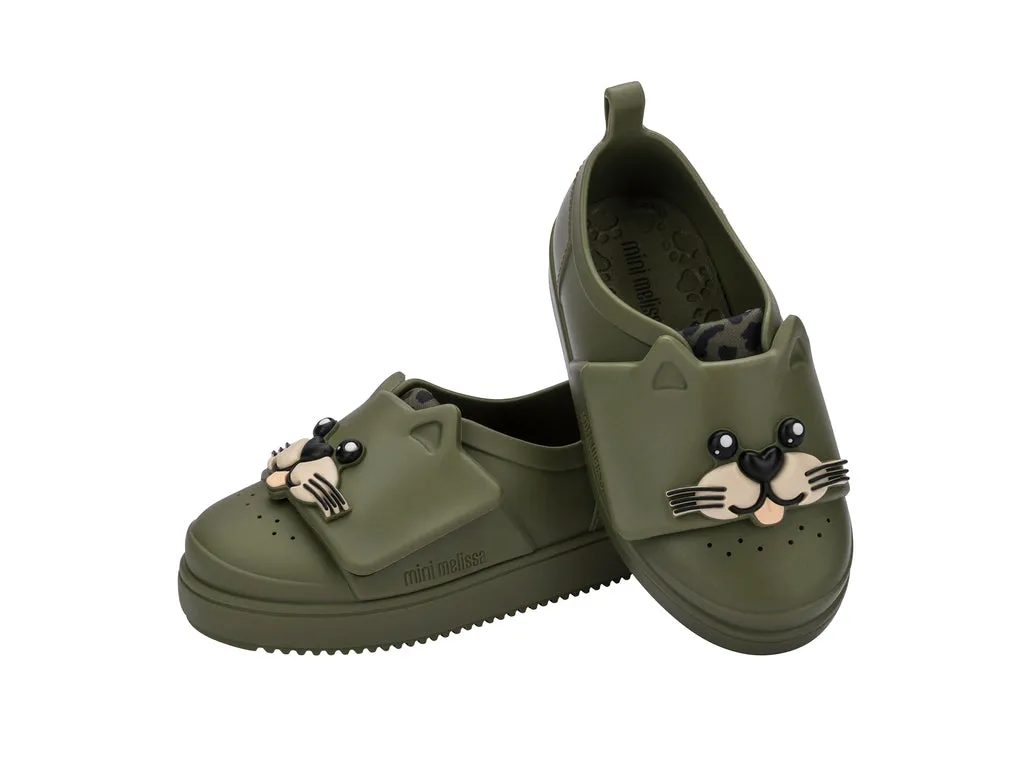 Mini Melissa Jelly Pop Safari BB Green Shoes