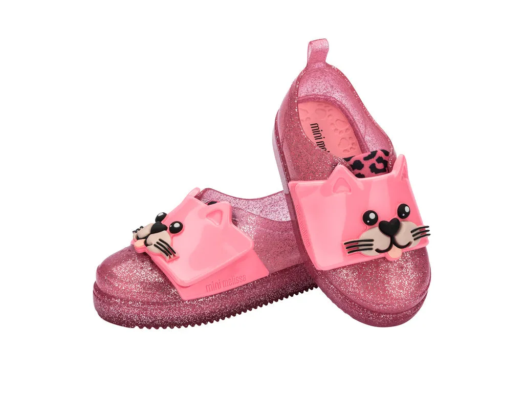 Mini Melissa Jelly Pop Safari BB Pink Shoes