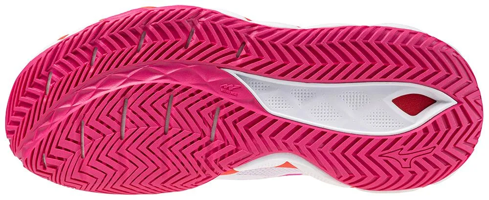 Mizuno Women's Wave Enforce Tour AC - White/Radiant Red