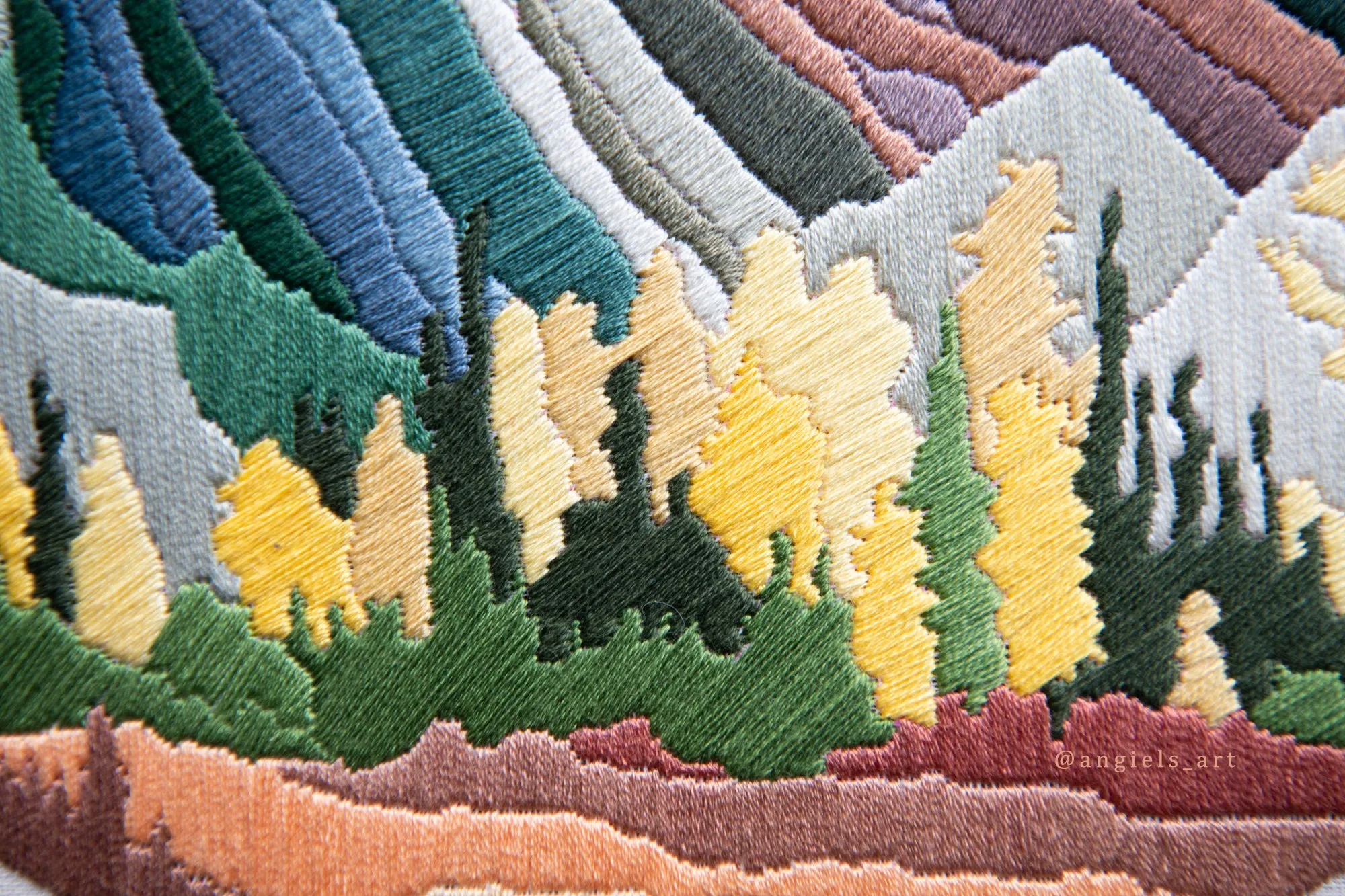 Mount Chester Original Embroidery